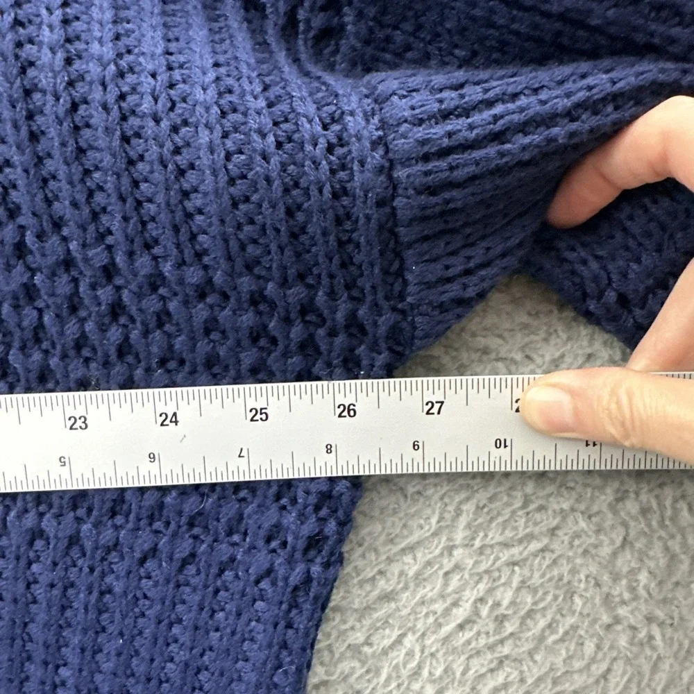 Vintage Pagliano Sweater Navy‎ Blue Normcore Retro Grandpa 90s Men's XXL 2XL